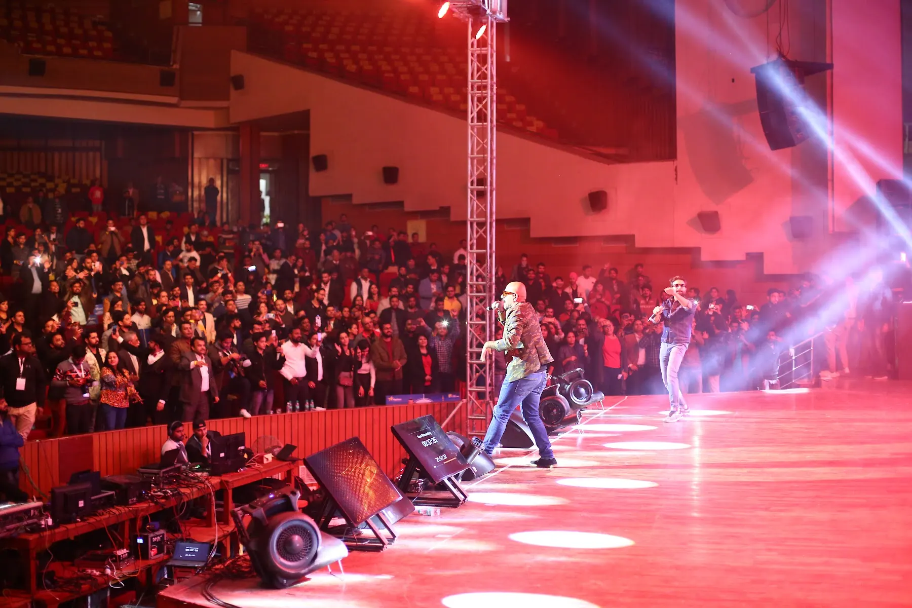 Large crowd at a live concert